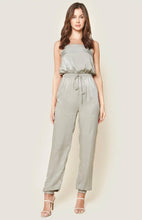 Load image into Gallery viewer, C'e La Ve Satin Jumpsuit